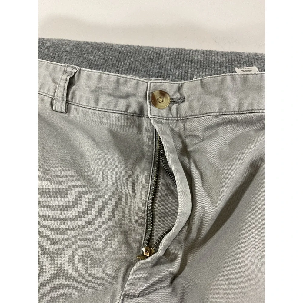 Vineyard Vines Club Pants Mens 36x34 Khaki Gray Chino Classic Fit Preppy Casual